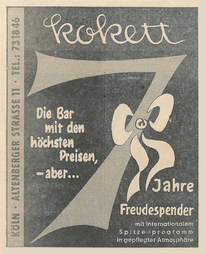 Werbeanzeige von 1965